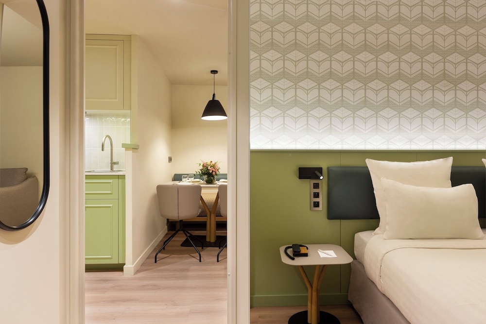 Apartamento Deluxe del hotel Citadines Paris Les Halles. Foto 2