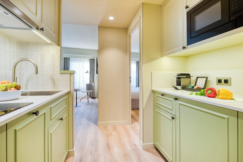 Apartamento 1 habitación Sofá Cama incluido 1 Cama doble kitchenette Normal del hotel Citadines Paris Les Halles. Foto 5