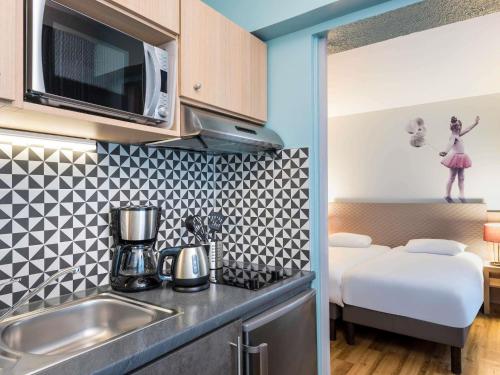 Estudio del hotel Adagio Paris Montmartre