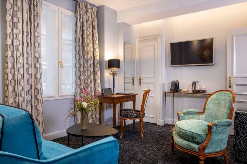Suite Executive del hotel Le Relais Saint Honoré. Foto 6