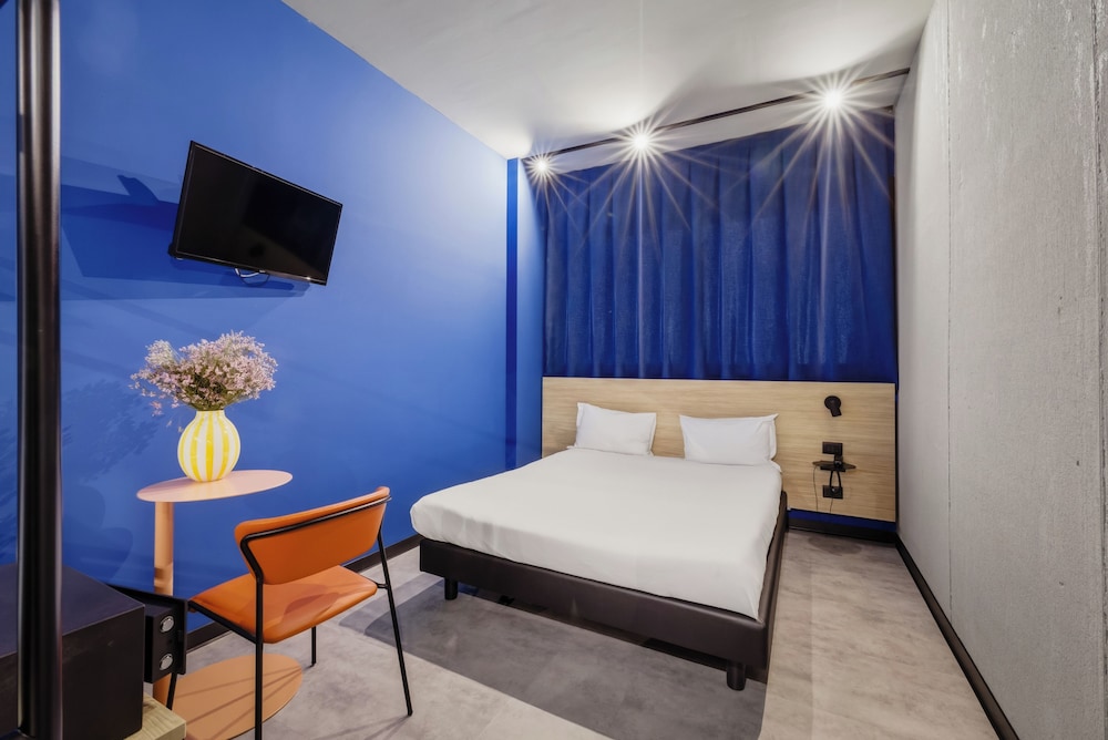 Habitación Estándar con 1 cama doble del hotel Ibis Styles Roma Aurelia. Foto 1