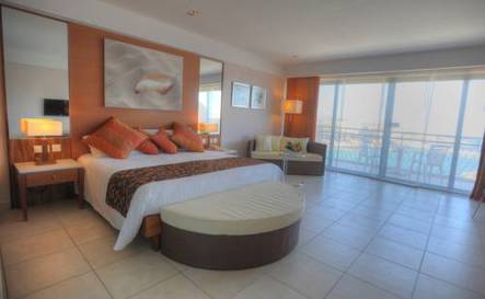 Habitación Doble Deluxe con vistas al mar - 1 o 2 camas del hotel Ramla Bay Resort
