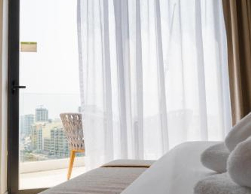 Suite con vistas al mar del hotel The Preluna