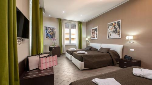 Habitación Familiar del hotel Rome Kings Suite