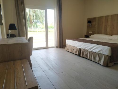 Habitación Doble Superior con vistas a la pista de pádel - 1 o 2 camas del hotel México. Foto 2