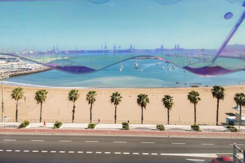 Habitación Doble Estándar con vistas al mar - 1 o 2 camas del hotel Silken Saaj Las Palmas