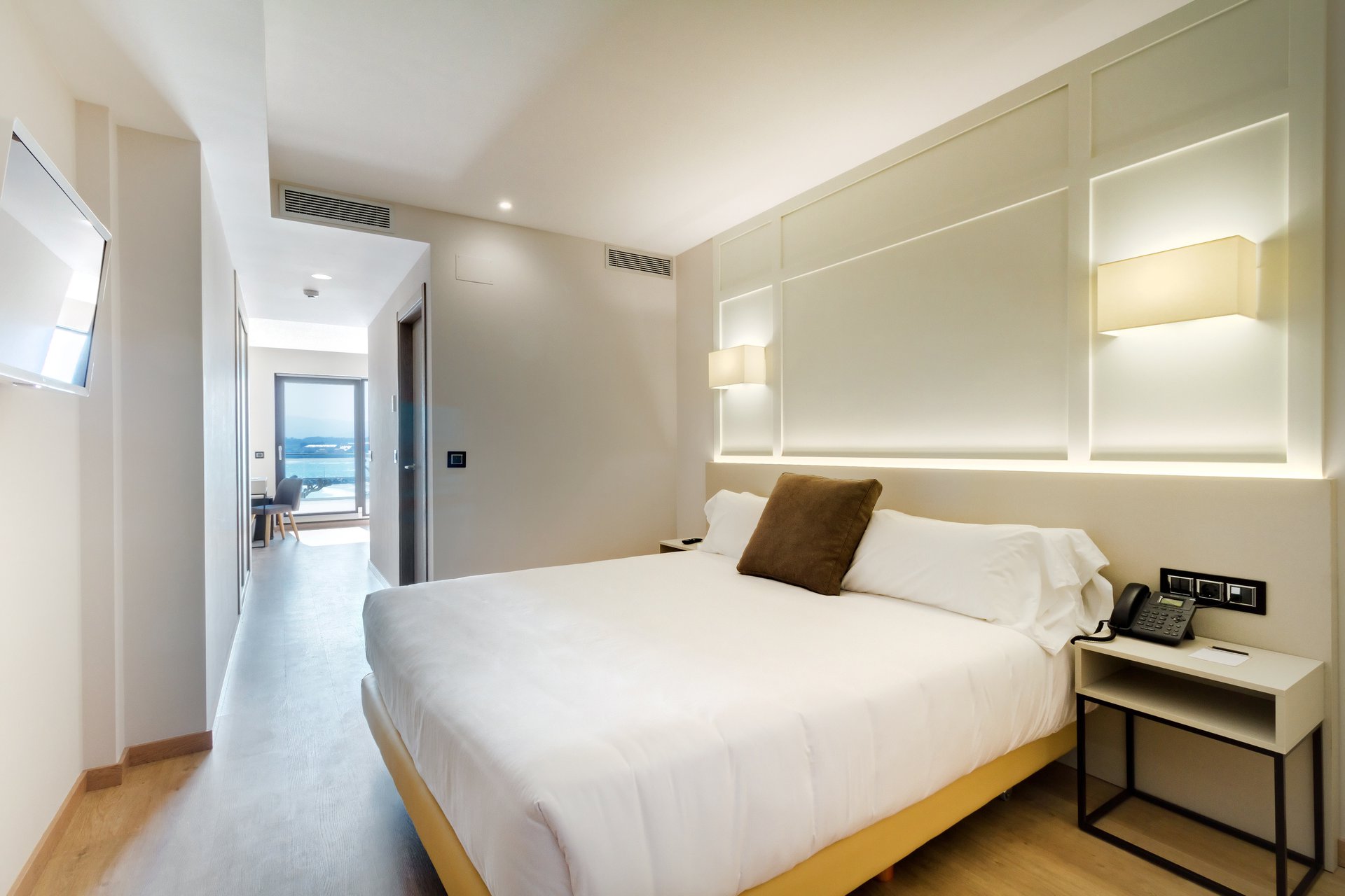 Habitación familiar del hotel Oca Playa De Foz and Spa