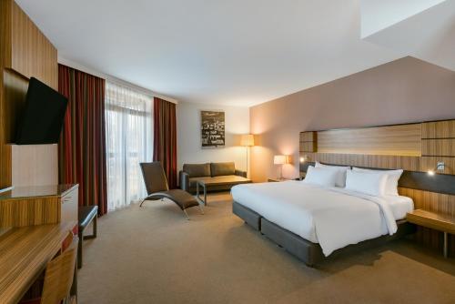 Suite Junior del hotel Radisson Blu , Krakow