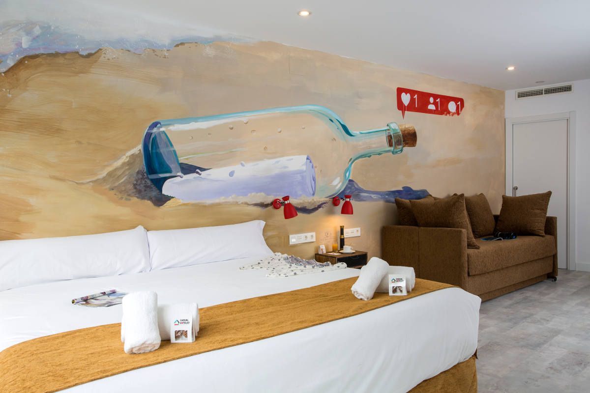 Cuádruple del hotel Casual Del Mar Málaga. Foto 1