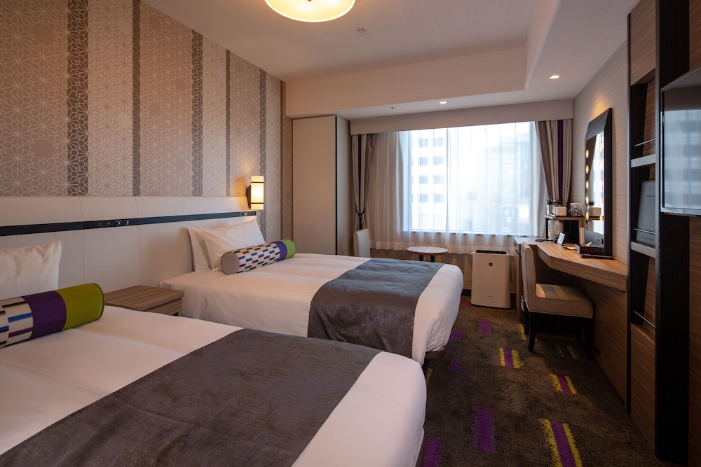 Habitación con 2 camas individuales, no fumadores del hotel Monterey Le Frere Osaka. Foto 1