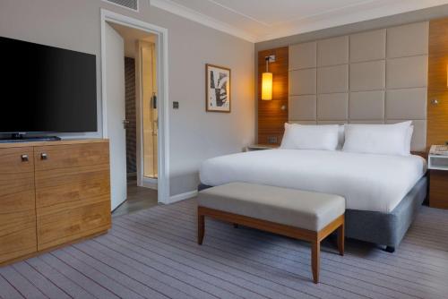 Suite con cama extragrande del hotel Hilton Cambridge City Centre. Foto 11