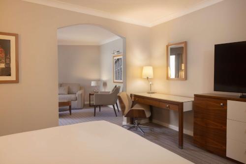 Suite Junior del hotel Hilton Cambridge City Centre. Foto 5