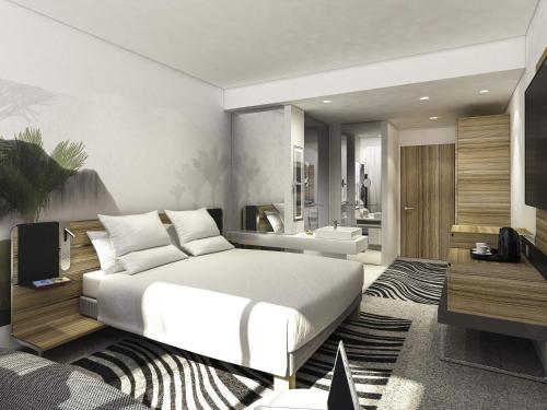 Habitación Superior Queen con sofá del hotel Novotel London Waterloo. Foto 1