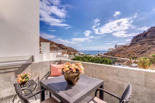 Apartamento de 1 dormitorio con vistas al mar del hotel Granada II