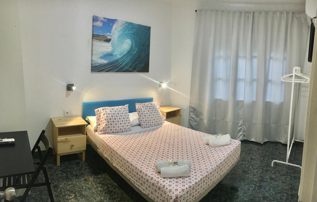 Habitación doble del hotel Camp Nou Home