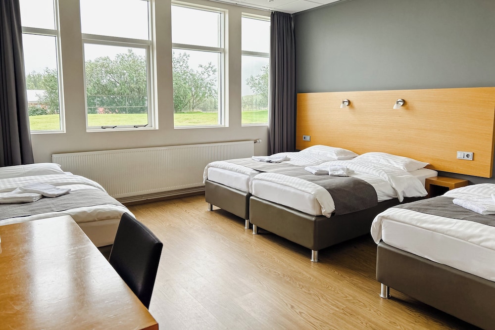 Habitación cuádruple estándar, baño privado del hotel Jökull