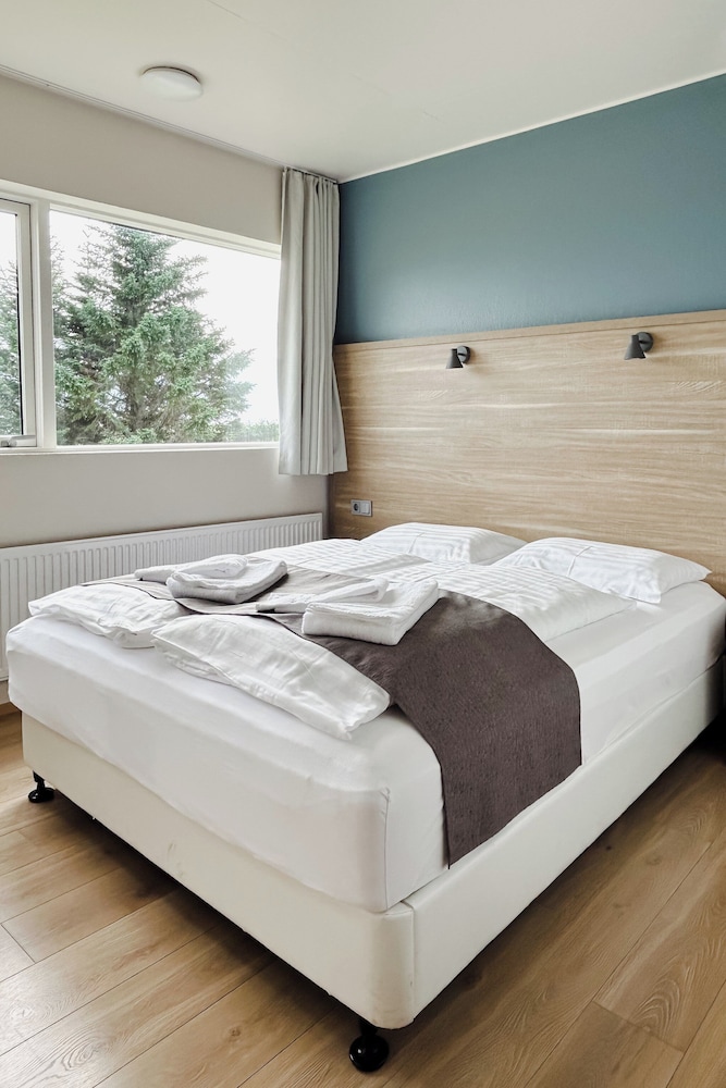 Habitación doble, baño privado del hotel Jökull