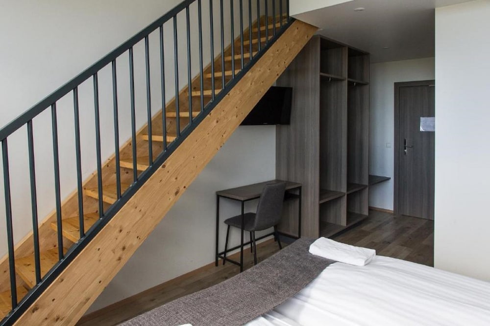 Habitación familiar del hotel Milk Factory