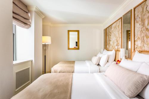 Habitación con 2 camas grandes del hotel Warwick Allerton - Chicago. Foto 4