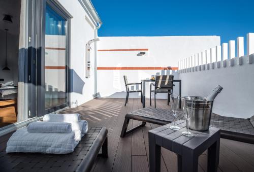 Ático con terraza del hotel Welldone Antiquarium