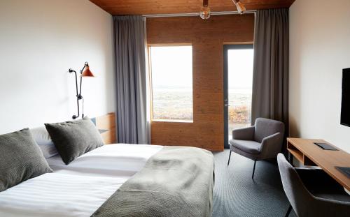 Habitación Doble con vistas al lago - 1 o 2 camas del hotel Fosshotel Myvatn. Foto 1