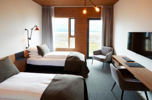 Habitación Doble con vistas - 1 o 2 camas del hotel Fosshotel Myvatn. Foto 1