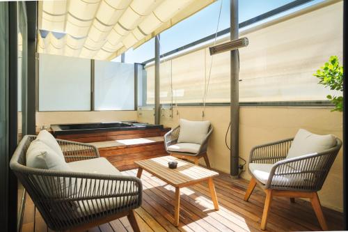 Suite con terraza del hotel Lobby. Foto 4