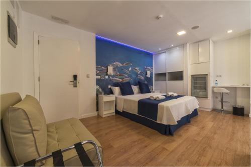 Habitación Doble Deluxe del hotel Ciudad Del Mar. Foto 2