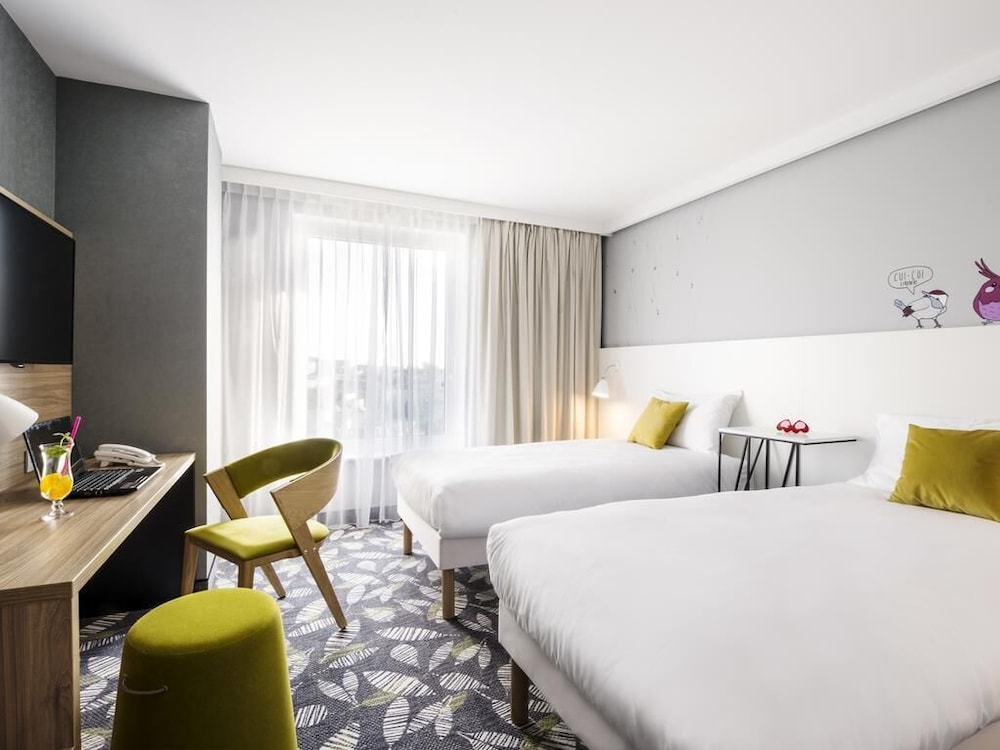 Habitación estándar con camas individuales para 1 o 2 personas del hotel Ibis Styles Bialystok. Foto 3