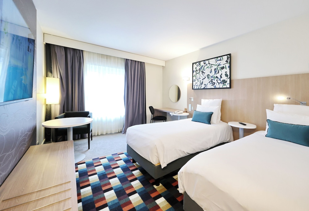 Habitación doble 2 Camas individuales del hotel Mercure Grenoble Centre President. Foto 1