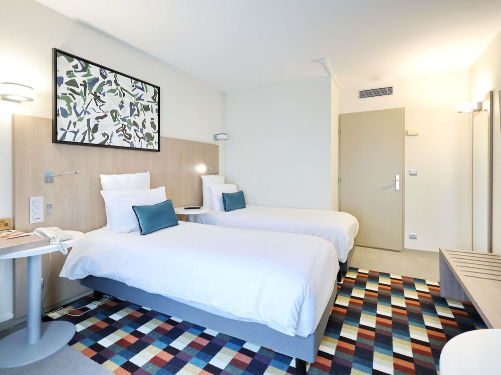 Habitación doble 2 Camas individuales del hotel Mercure Grenoble Centre President. Foto 3