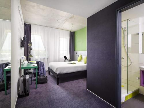 Habitación Doble Estándar del hotel Ibis Styles Budapest Airport. Foto 5