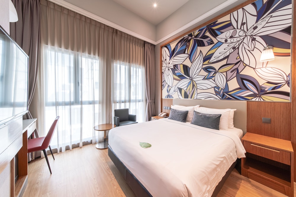 Habitación Deluxe, 1 cama de matrimonio del hotel Bencoolen@hong Kong Street
