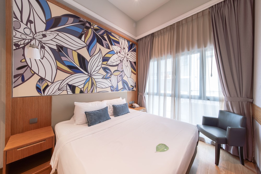 Habitación ejecutiva, 1 cama de matrimonio grande del hotel Bencoolen@hong Kong Street. Foto 2