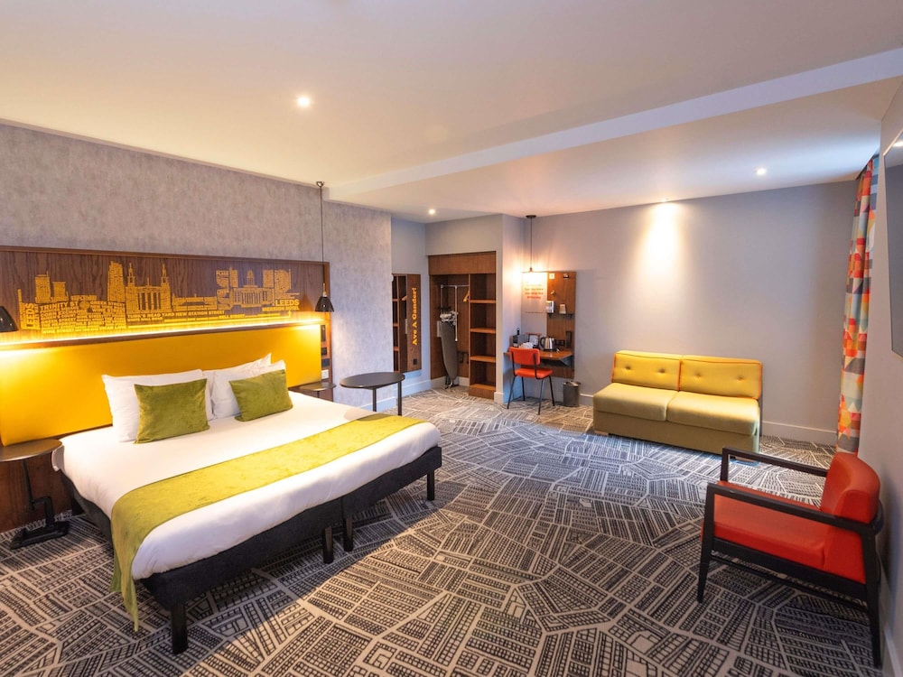 Habitación premium con cama doble y sofá - cama doble pequeño del hotel Ibis Styles Leeds City Centre Arena