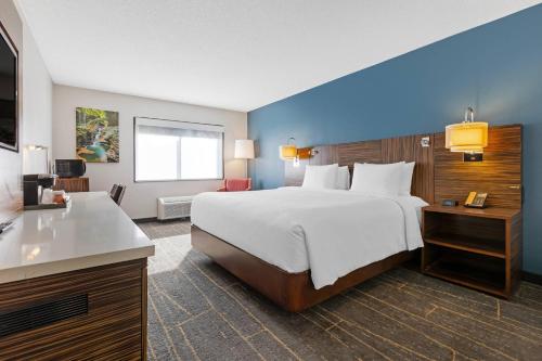 Habitación Estándar - Cama extragrande del hotel Quality Inn Near Finger Lakes And Seneca Falls. Foto 4