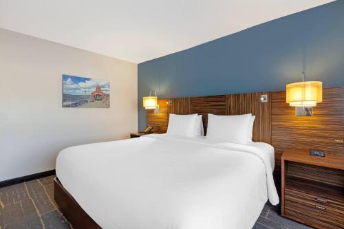 Habitación Superior con cama extragrande del hotel Quality Inn Near Finger Lakes And Seneca Falls. Foto 3