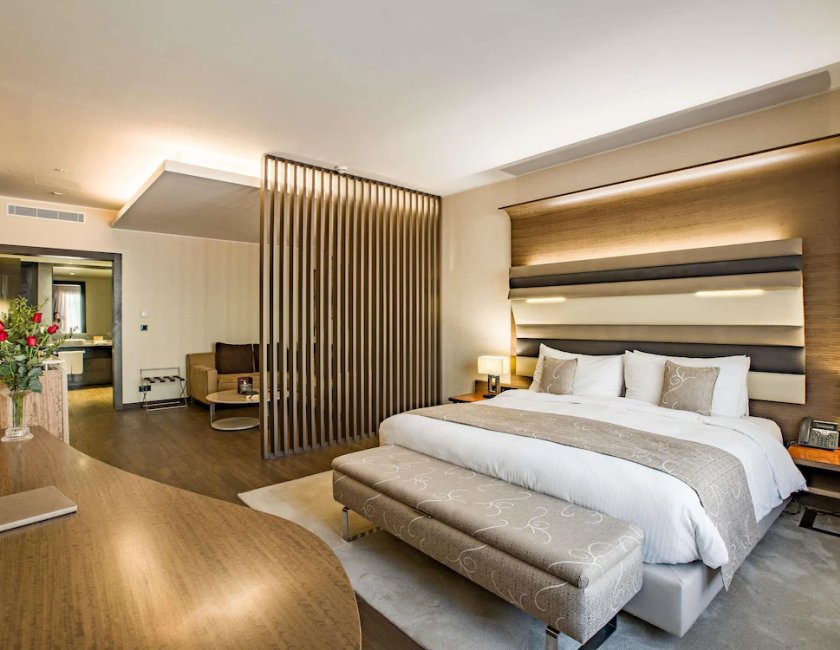 Suite Junior del hotel Mövenpick Du Lac Tunis