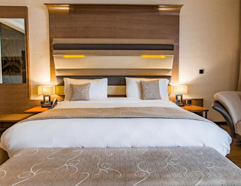 Suite, 1 habitación, vistas al lago del hotel Mövenpick Du Lac Tunis. Foto 2