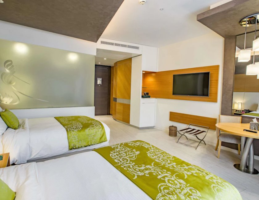 Habitación superior con 2 camas individuales, 2 camas individuales del hotel Mövenpick Du Lac Tunis. Foto 7