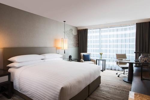 Park View, Guest room, 1 King del hotel Bangkok Marriott Marquis Queen’s Park