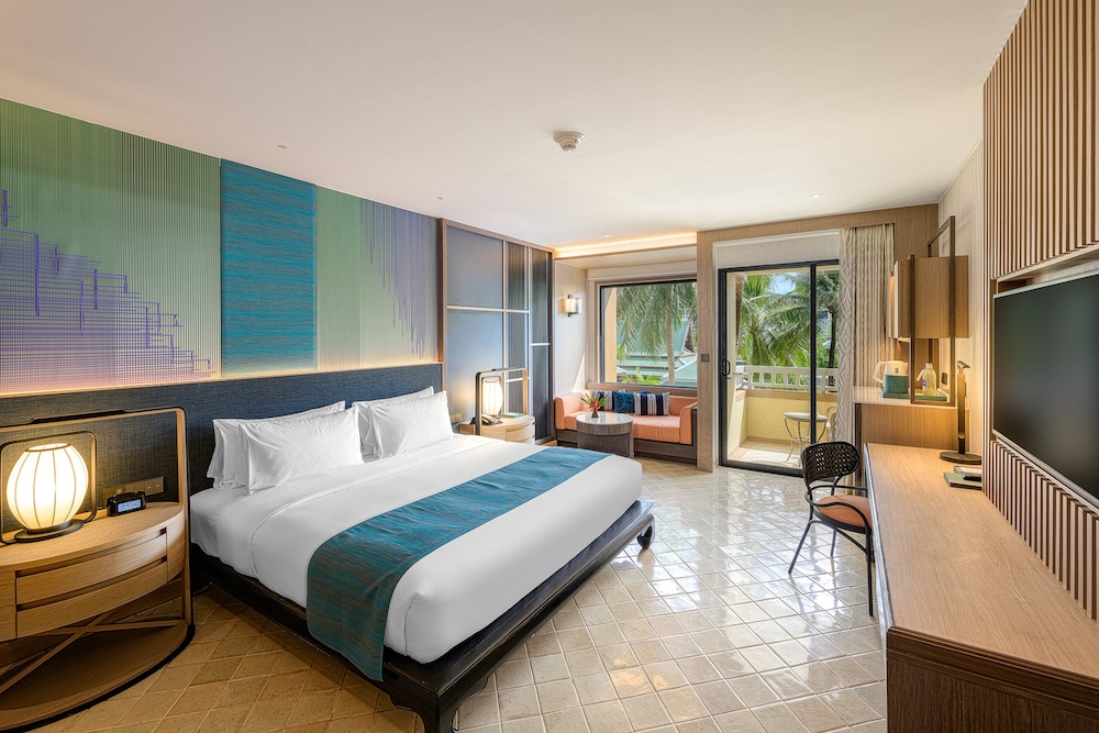 Habitación Premium, 1 cama de matrimonio grande, balcón, vistas a la piscina del hotel Holiday Inn Resort Phuket, An Ihg