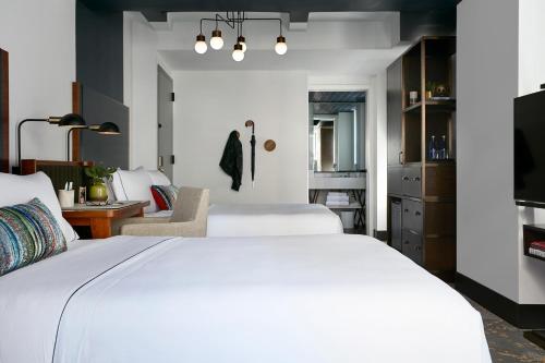 Alojamiento Gallery con 2 camas grandes - Adaptado para personas con discapacidad del hotel The Renwick. Foto 2