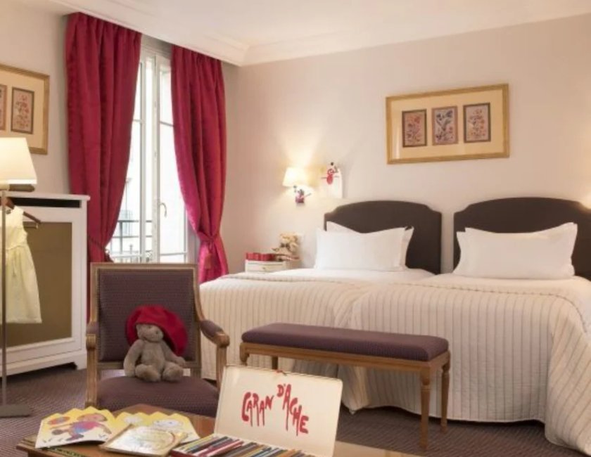 Habitación Familiar del hotel Le Littré
