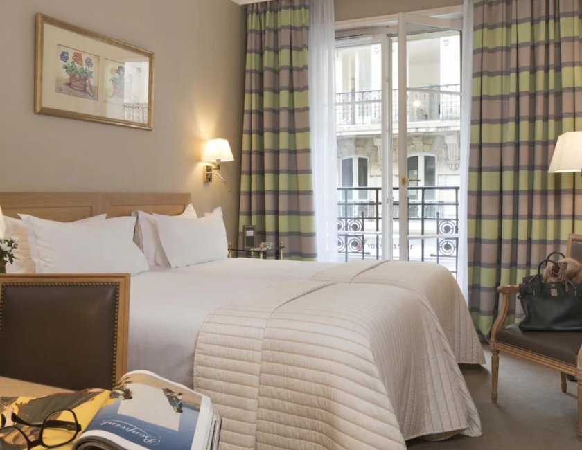 Habitación estándar doble del hotel Le Littré
