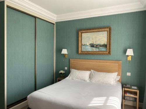 Habitación Superior con terraza del hotel Le Littré. Foto 1