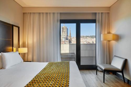 Habitación Doble Superior con terraza y vistas del hotel Eurostars Monumental. Foto 3