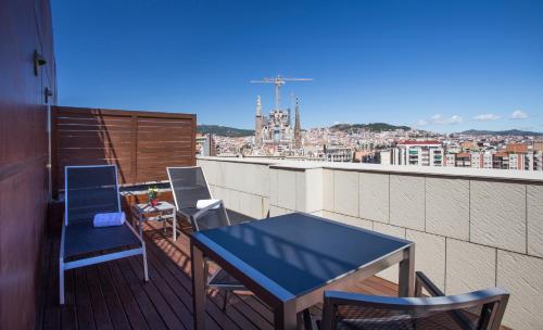 Habitación Doble Superior con terraza y vistas del hotel Eurostars Monumental. Foto 5