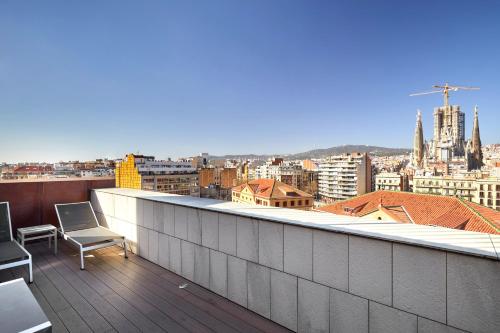 Habitación Doble Superior con terraza y vistas del hotel Eurostars Monumental. Foto 6