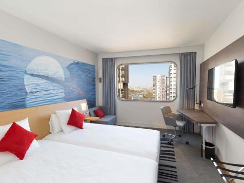 Habitación Doble Clásica - 2 camas del hotel Novotel Paris Centre Tour Eiffel